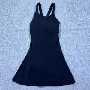 Glyder Full Force Dress Large Black‎ Tennis Pickle Ball Golf Athletic Racerback